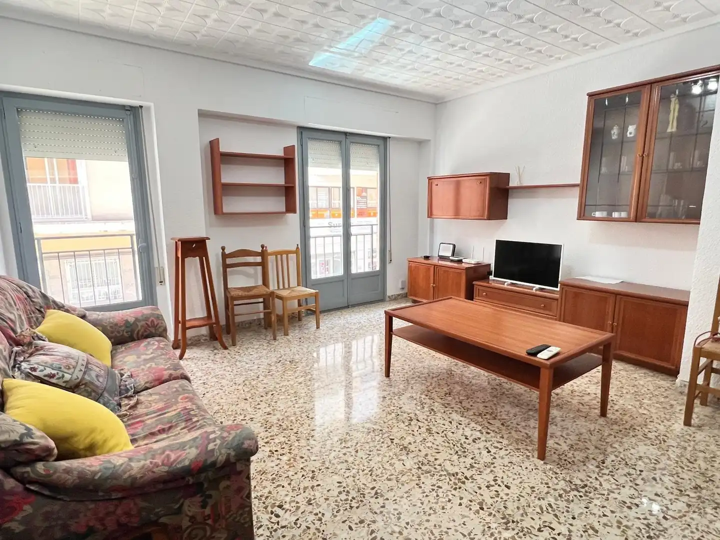 Wohnzimmer von Wohnung zur untervermieten in Elche / Elx mit Terrasse und Möbliert