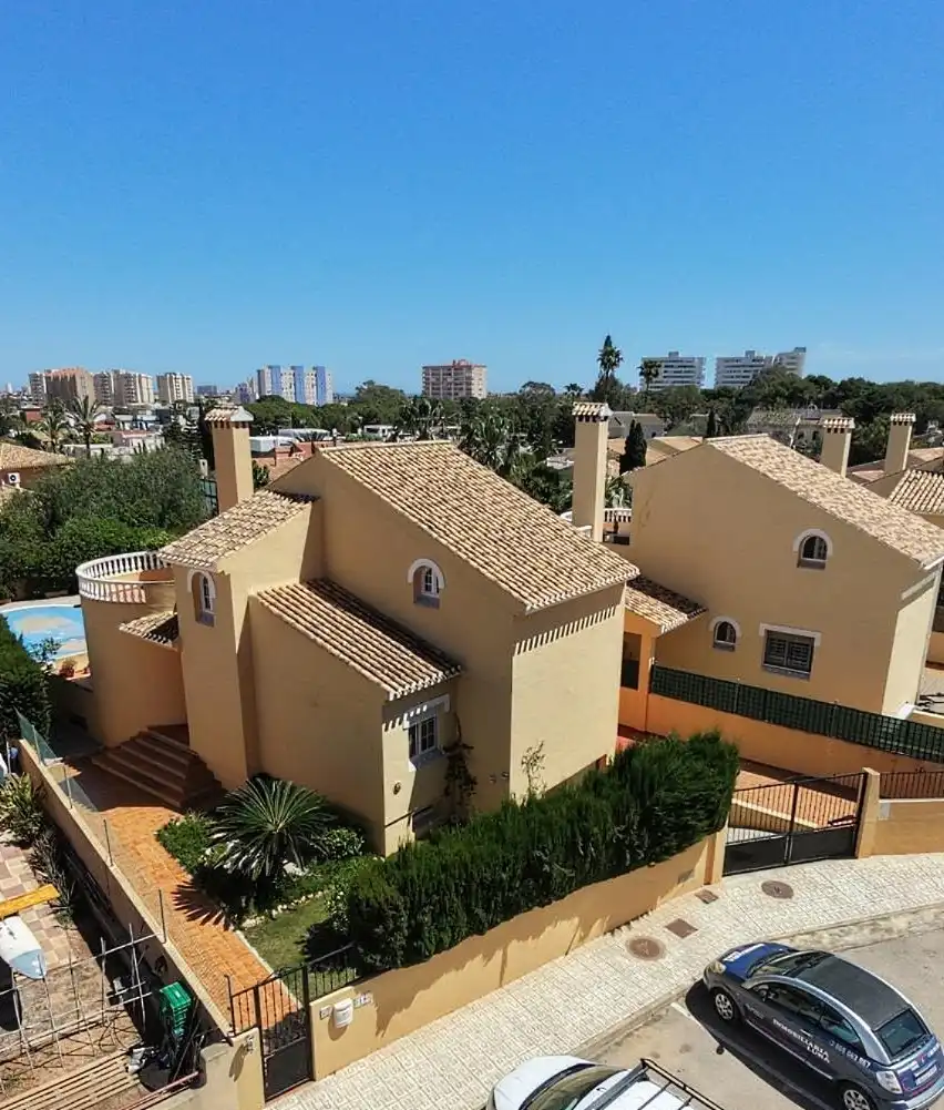 Vista exterior de Casa o chalet en venta en Cartagena con Aire acondicionado, Calefacción y Jardín privado