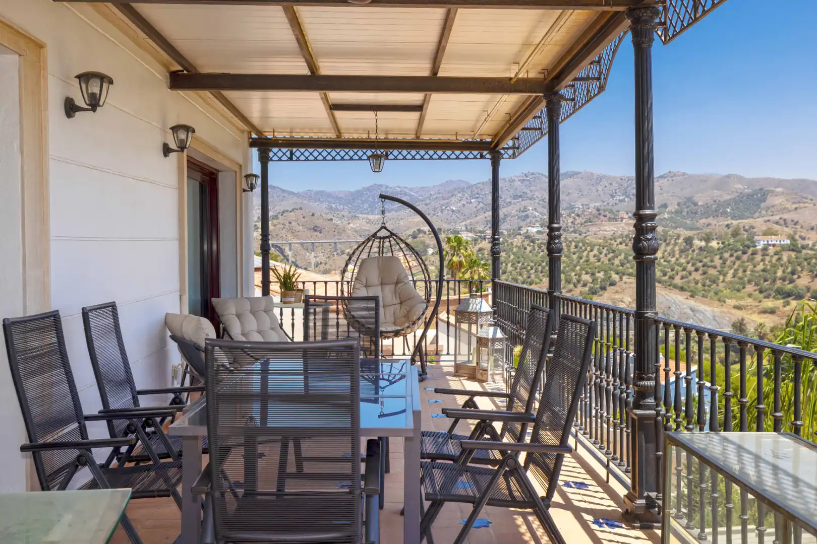 Terrasse von Haus oder Chalet zum Verkauf in Málaga mit Klimaanlage, Heizung und Privatgarten