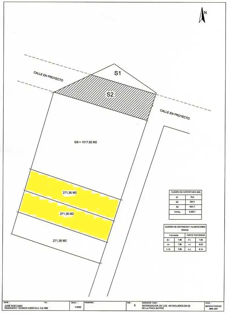 Wohnbaugrundstück zum Verkauf in Massalfassar