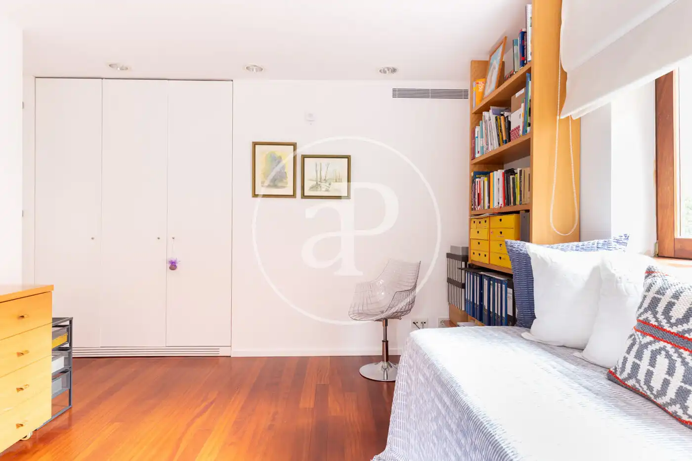 Bedroom of Houses for sale in Sant Cugat del Vallès  with Air Conditioner, Heating and Private garden