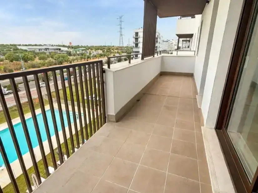 Terrace of Flat for rent in Entrenúcleos