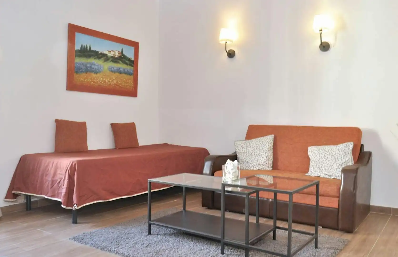 Sala de estar de Piso de alquiler en Barcelona con Calefacción, Amueblado y Lavadora