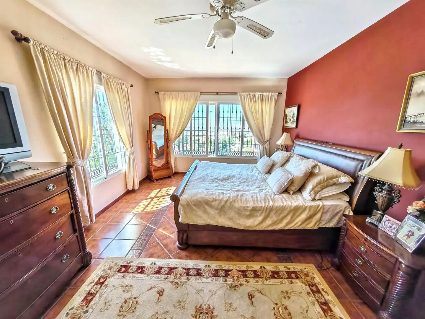 Schlafzimmer von Haus oder Chalet zum Verkauf in Alhaurín de la Torre mit Privatgarten, Terrasse und Abstellraum
