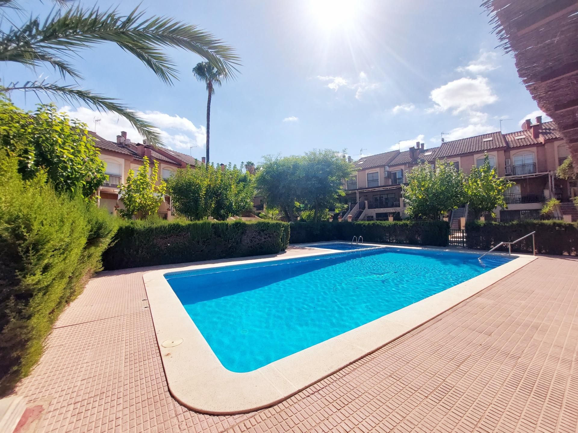 Garden of Single-family semi-detached for sale in  Murcia Capital  with Air Conditioner, Heating and Private garden