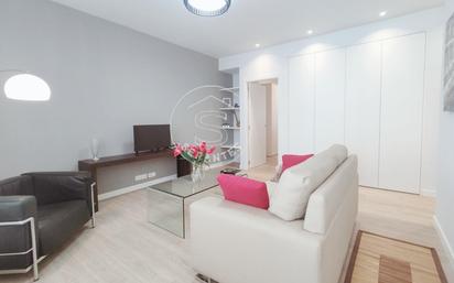 Living room of Flat to rent in  Pamplona / Iruña  with Heating, Terrace and Balcony