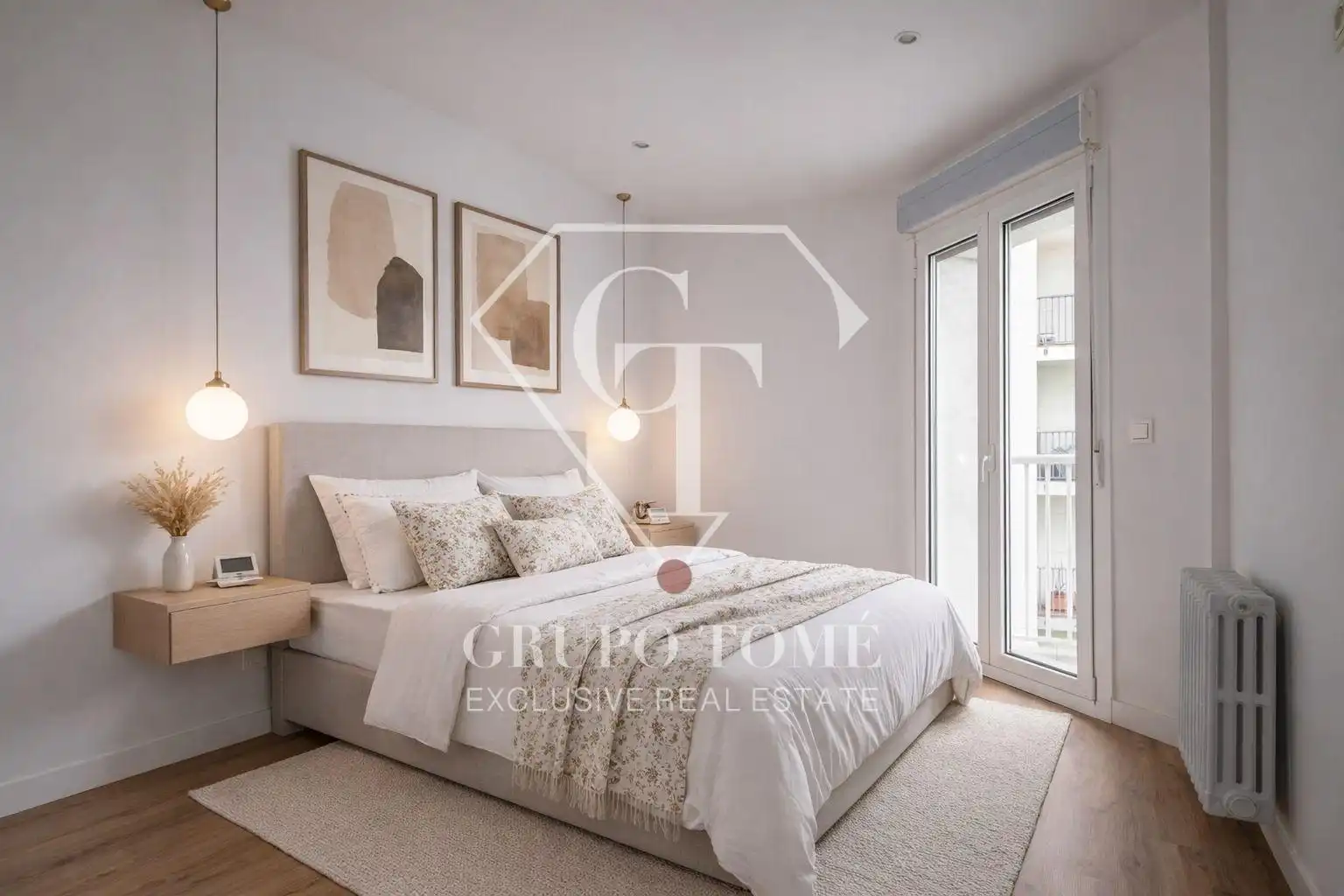 Schlafzimmer von Wohnung zum Verkauf in Donostia - San Sebastián  mit Heizung und Terrasse