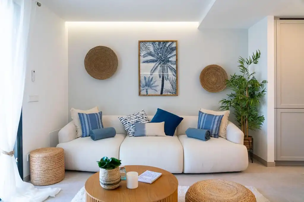 Living room of Apartments for sale in Calvià  with Air Conditioner, Terrace and Furnished