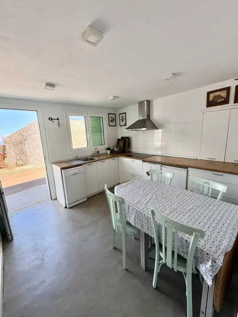 Cocina de Casa adosada en venta en Moya (Las Palmas) con Terraza