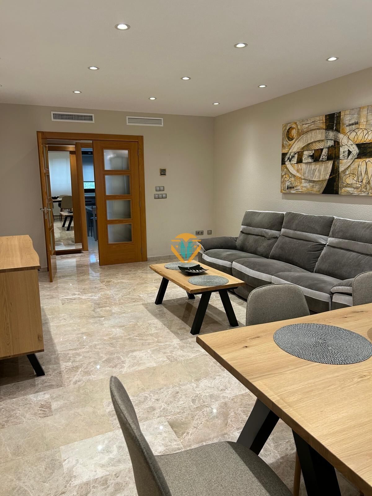 Living room of Flat for sale in Benidorm  with Air Conditioner and Community pool