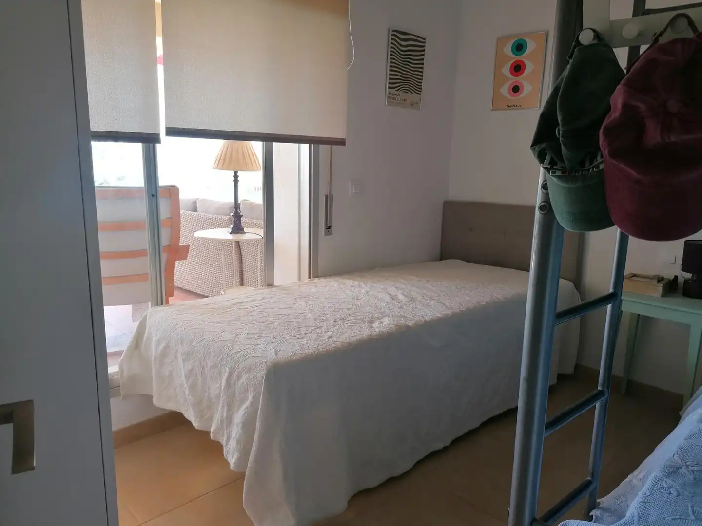 Schlafzimmer von Wohnung zur Miete in El Puerto de Santa María mit Klimaanlage, Terrasse und Möbliert