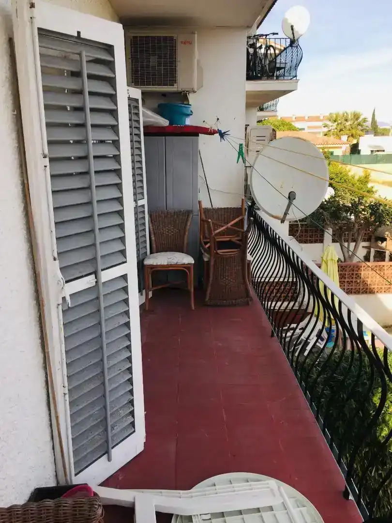 Balcony of Flat for sale in L'Escala  with Air Conditioner and Balcony