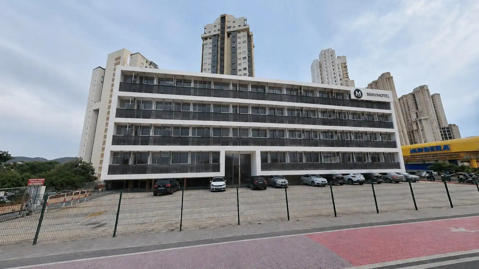 Vista exterior de Apartamento en venta en Benidorm con Aire acondicionado