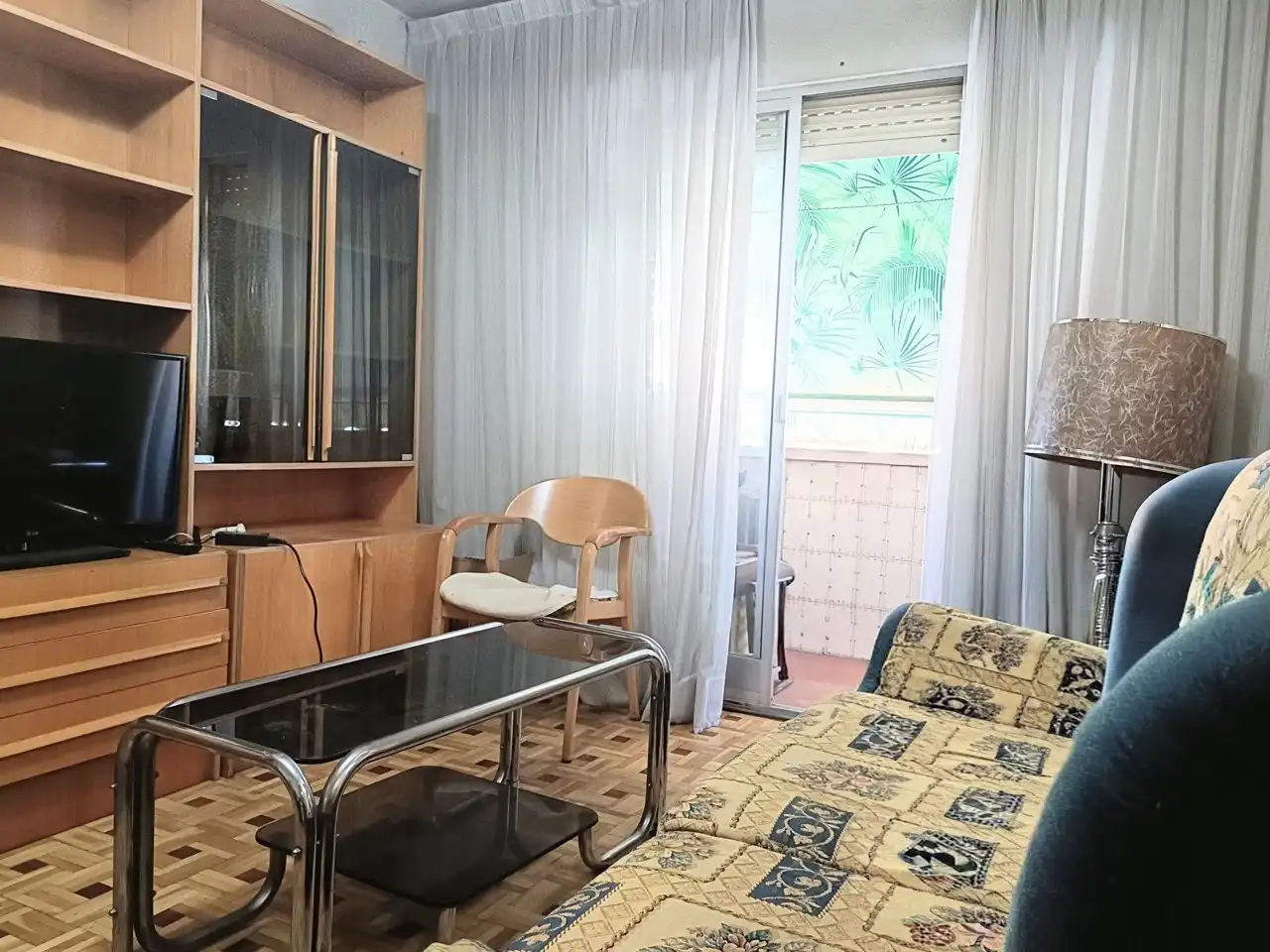 Schlafzimmer von Wohnung zum Verkauf in Madrid mit Heizung, Parkett und Terrasse