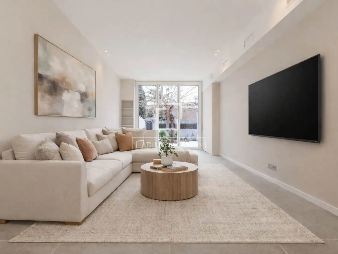 Sala de estar de Casa o chalet en venta en Sant Just Desvern con Aire acondicionado, Jardín privado y Terraza