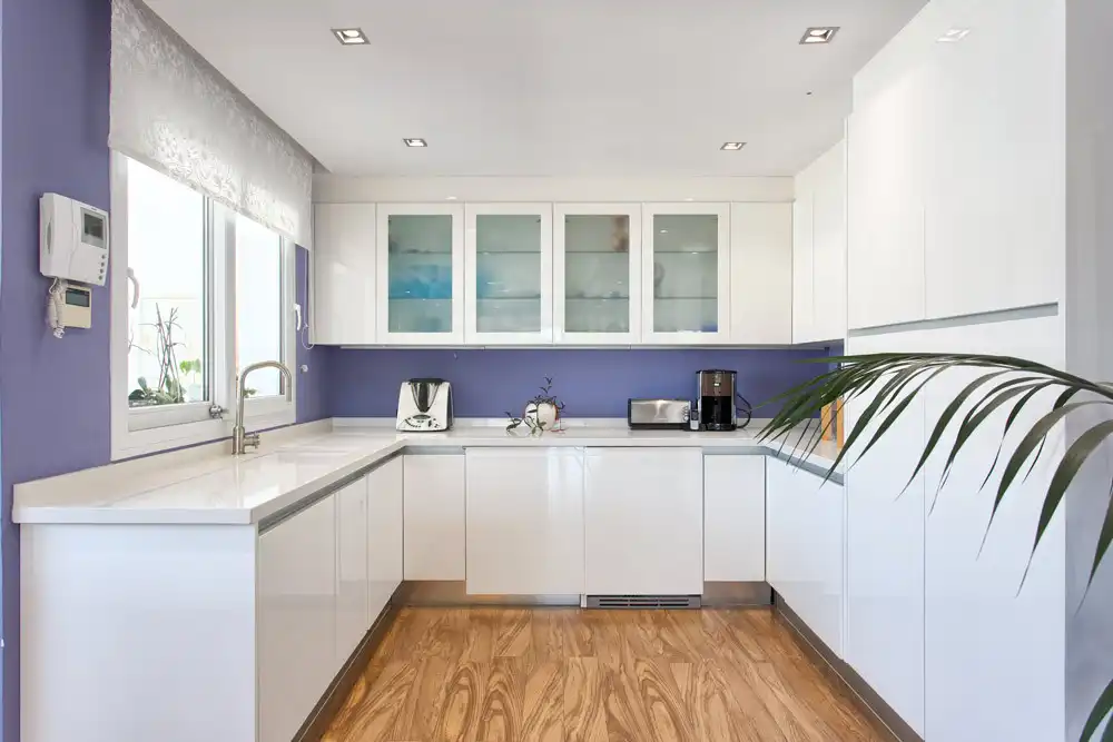 Cuina de Casa o xalet de lloguer en Marbella amb Aire condicionat, Jardí privat i Terrassa