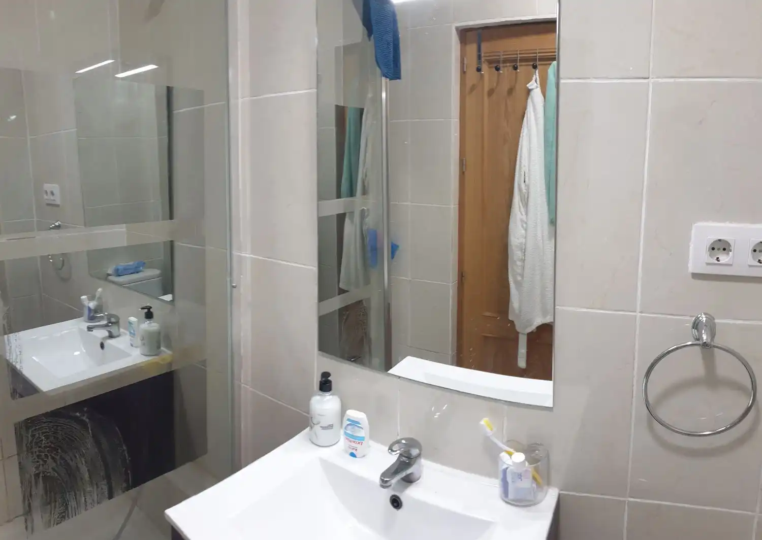Bathroom of Flat for rent in Murcia  with Air Conditioner, Heating and Private garden