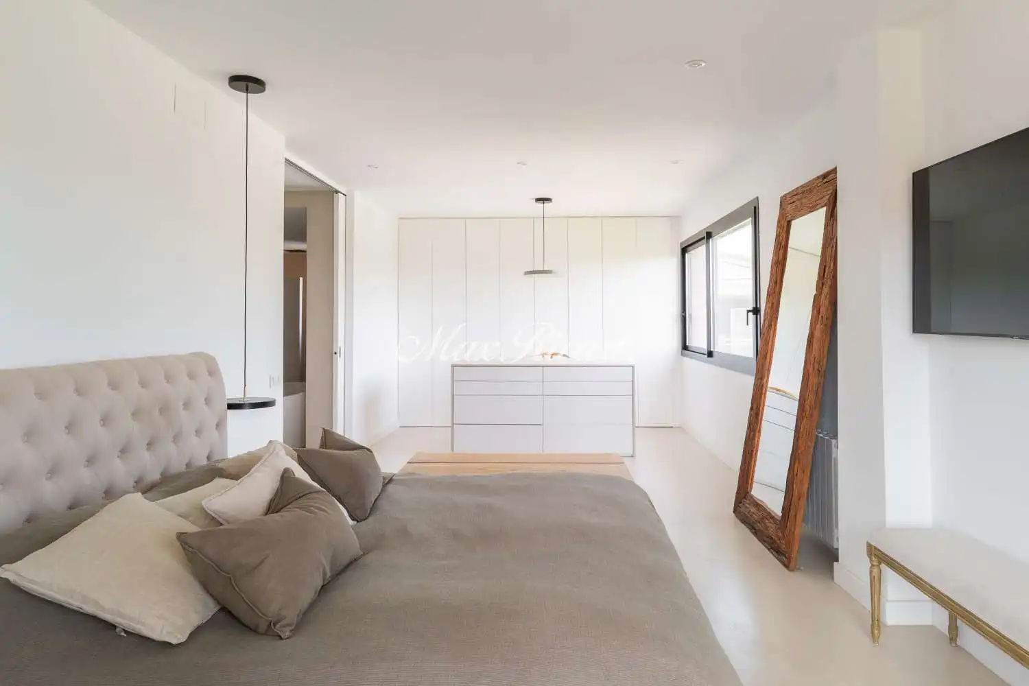 Bedroom of Houses for rent in Sant Just Desvern  with Air Conditioner, Heating and Terrace