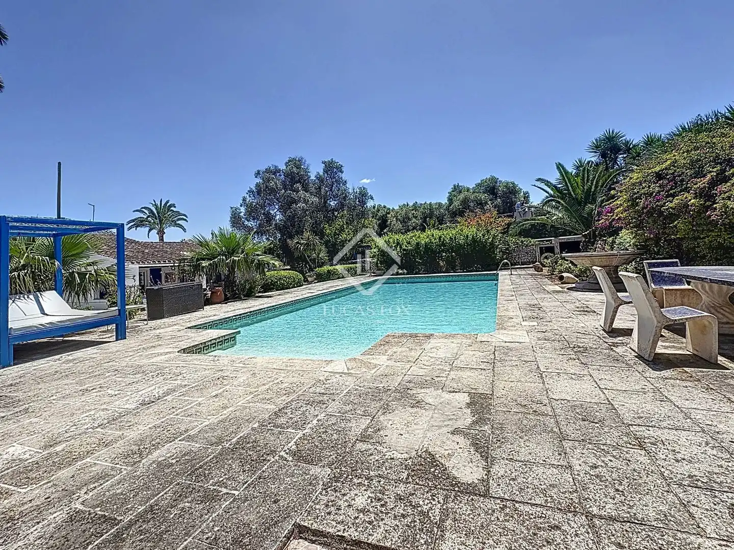 Piscina de Finca rústica en venta en Es Castell con Aire acondicionado, Calefacción y Jardín privado