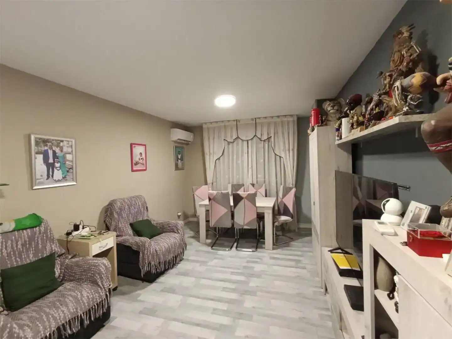 Sala de estar de Piso en venta en Humanes de Madrid con Aire acondicionado