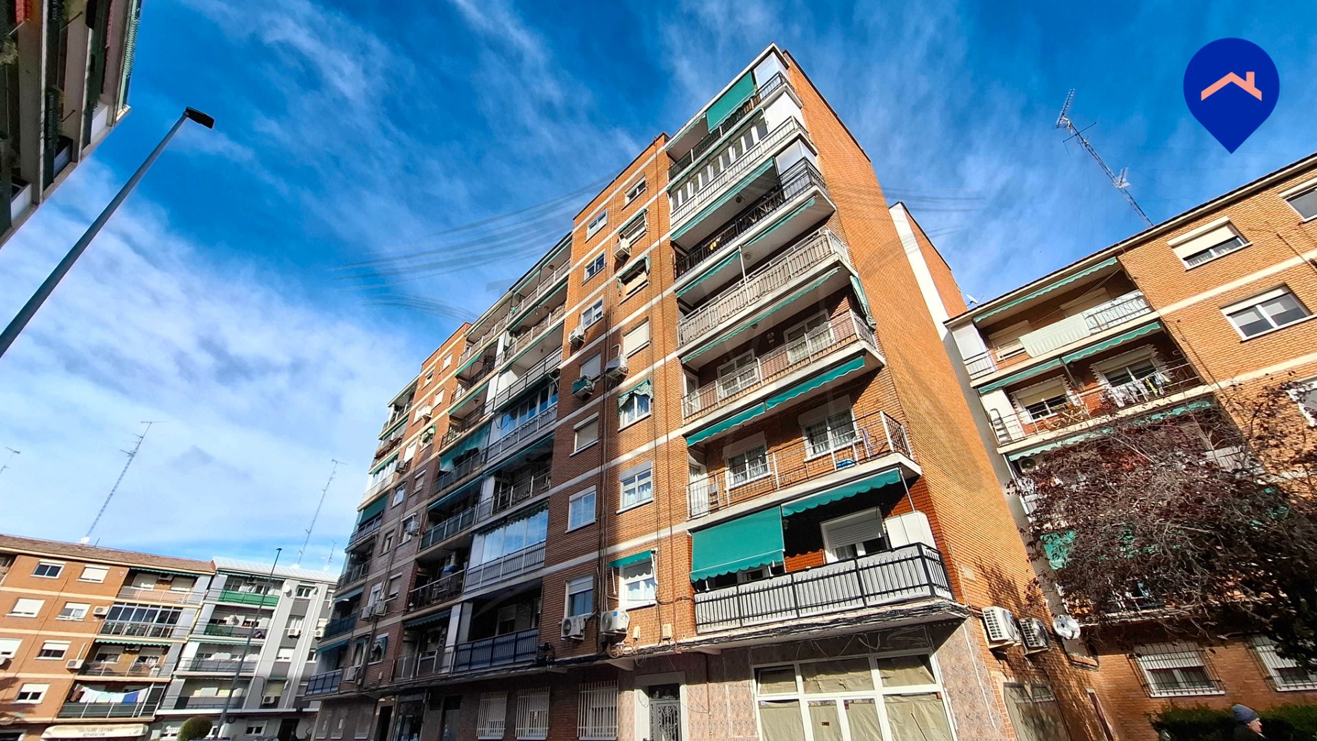 Exterior view of Flat for sale in Móstoles  with Heating, Parquet flooring and Terrace