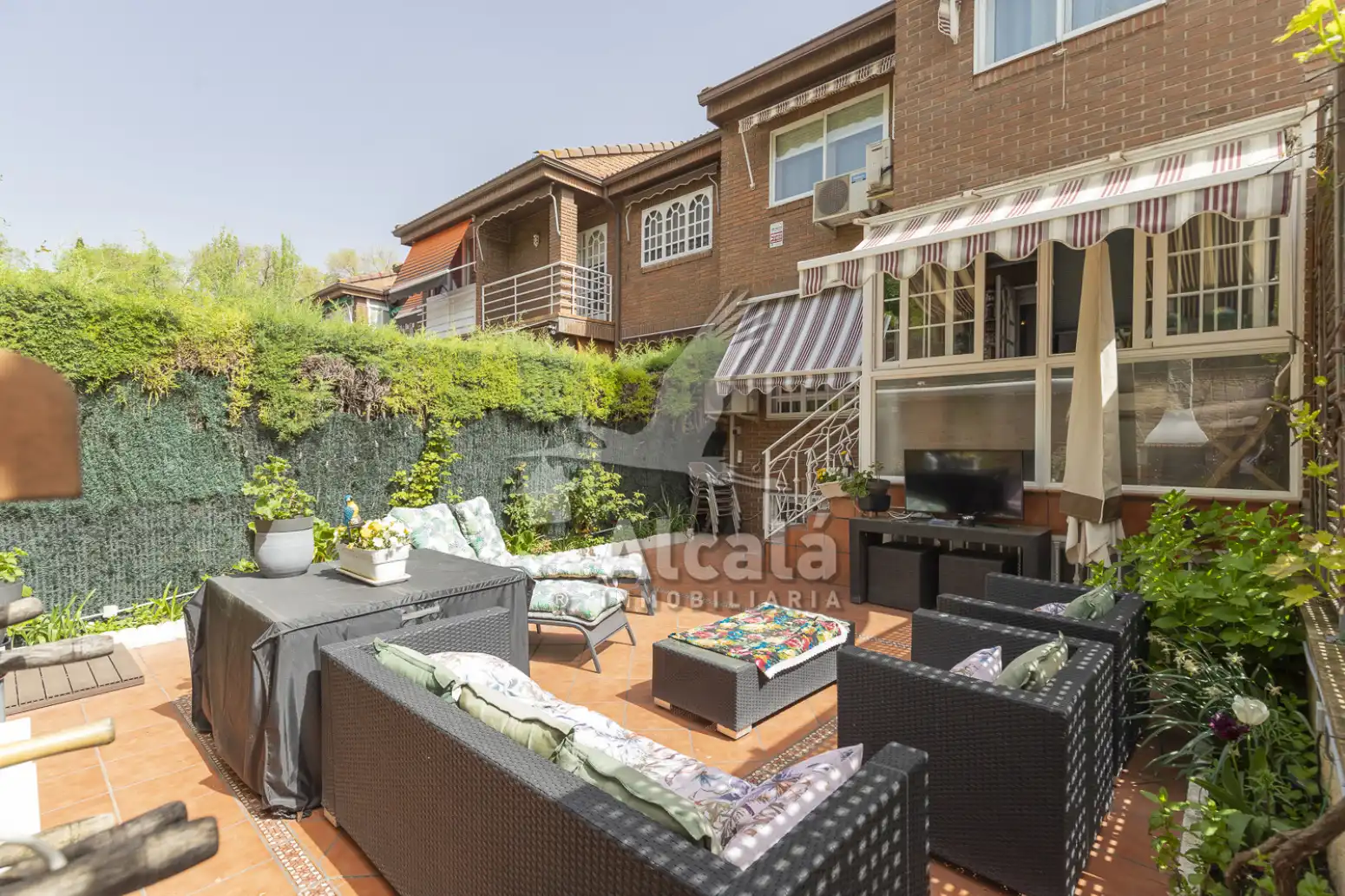 Terraza de Casa adosada en venta en Ambite con Aire acondicionado, Calefacción y Jardín privado