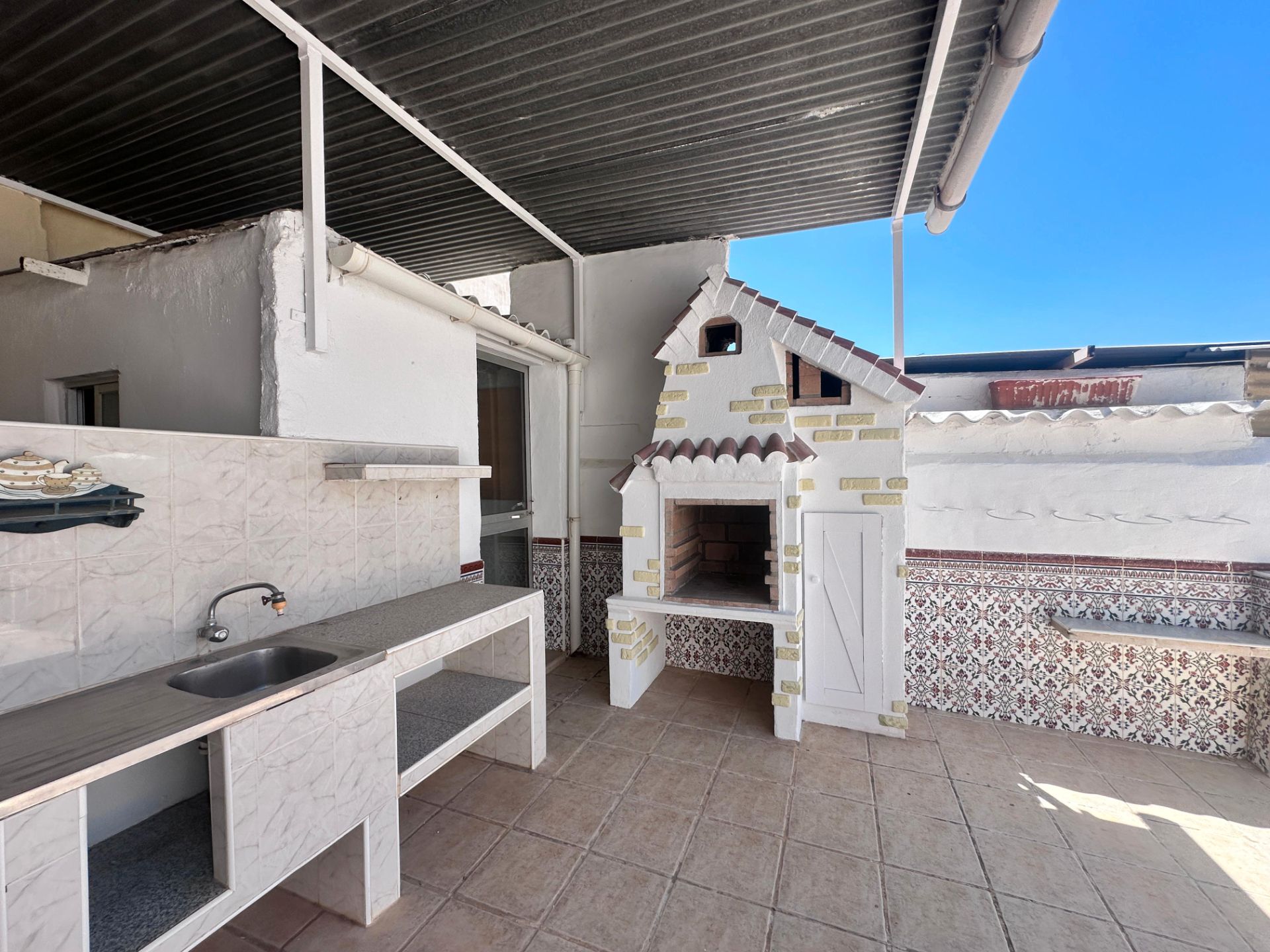 Terrace of Single-family semi-detached for sale in Benalmádena  with Terrace and Furnished