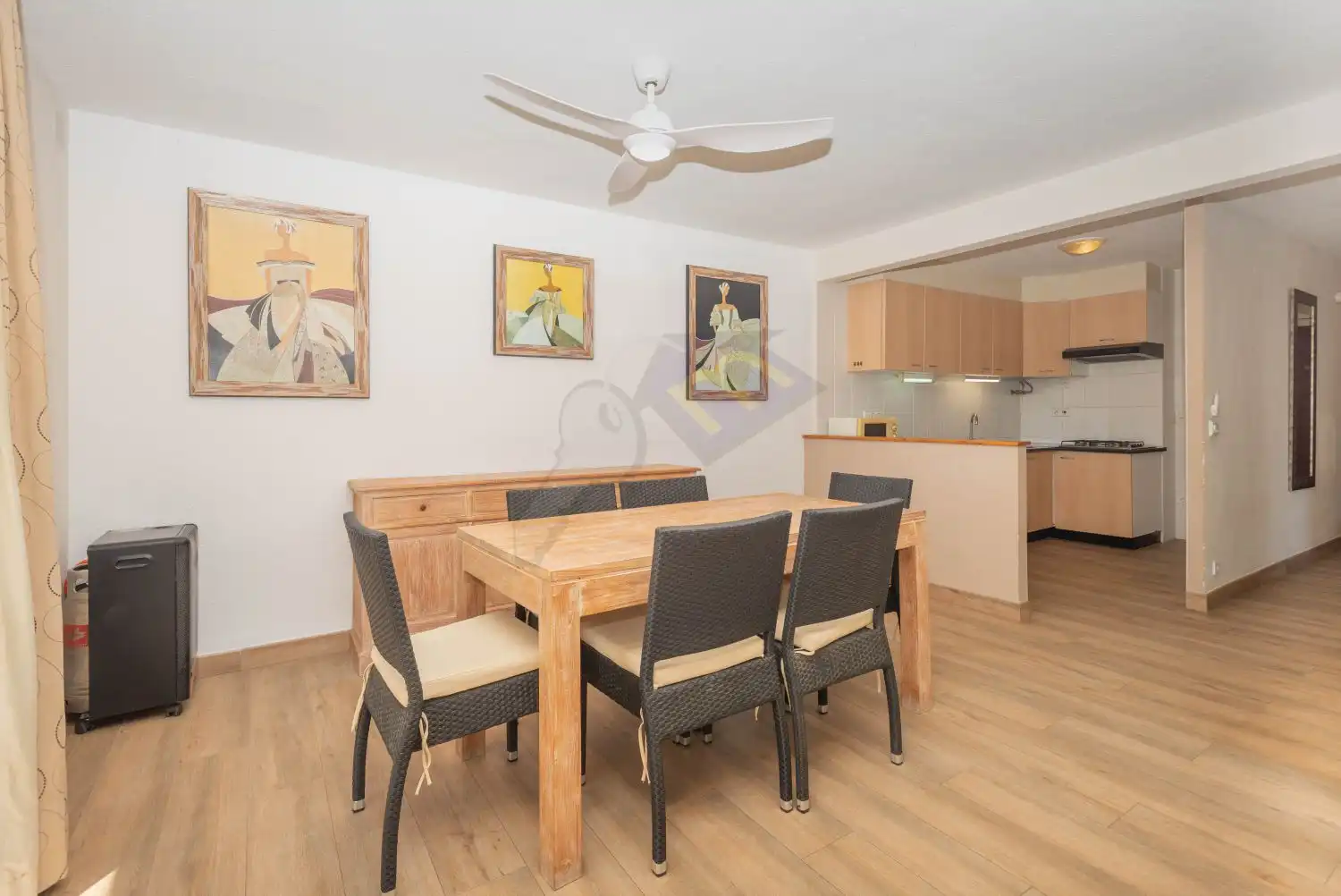 Comedor de Apartamento en venta en Calpe / Calp con Balcón