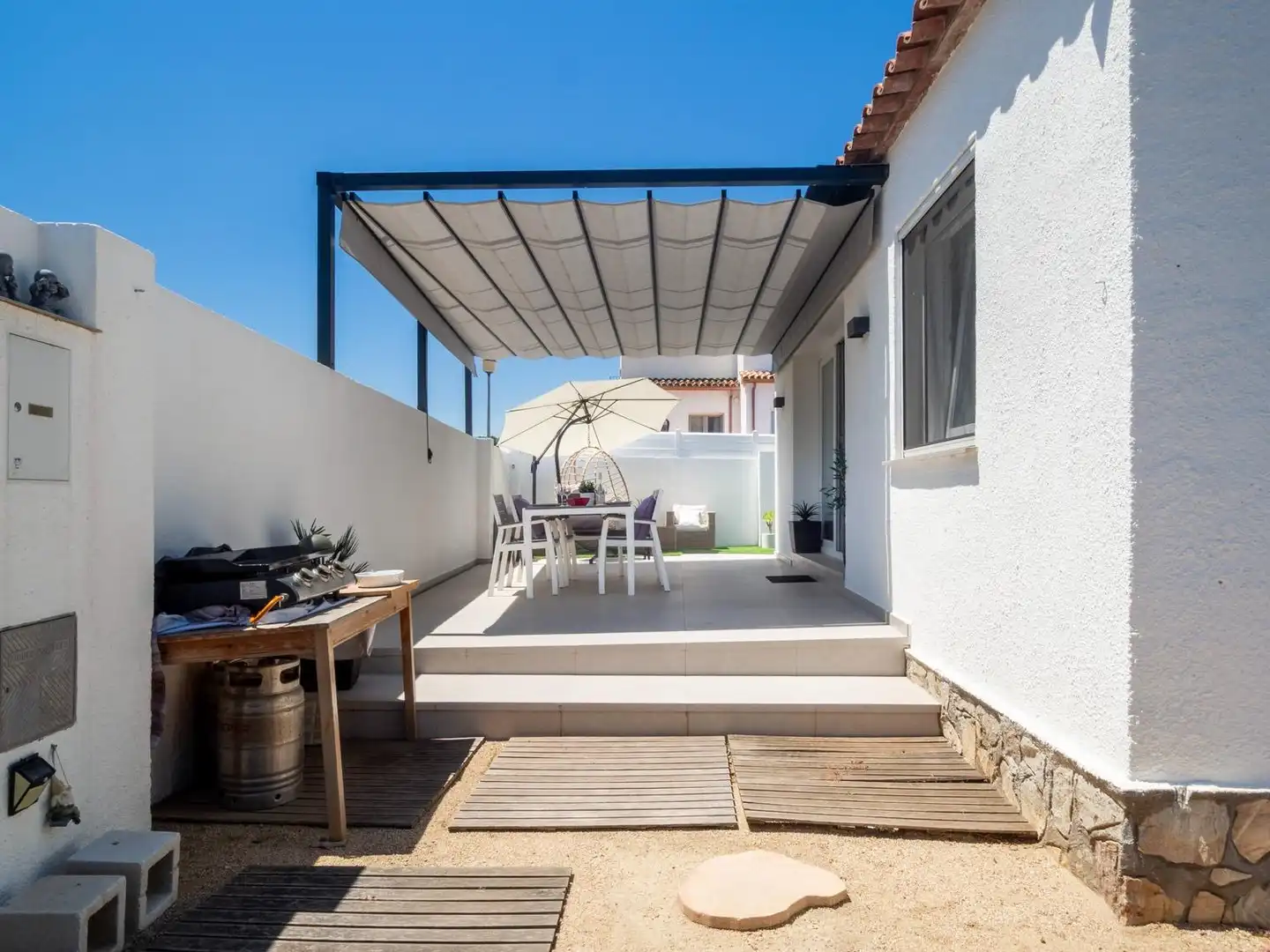 Terrassa de Casa o xalet en venda en L'Escala amb Aire condicionat, Calefacció i Terrassa