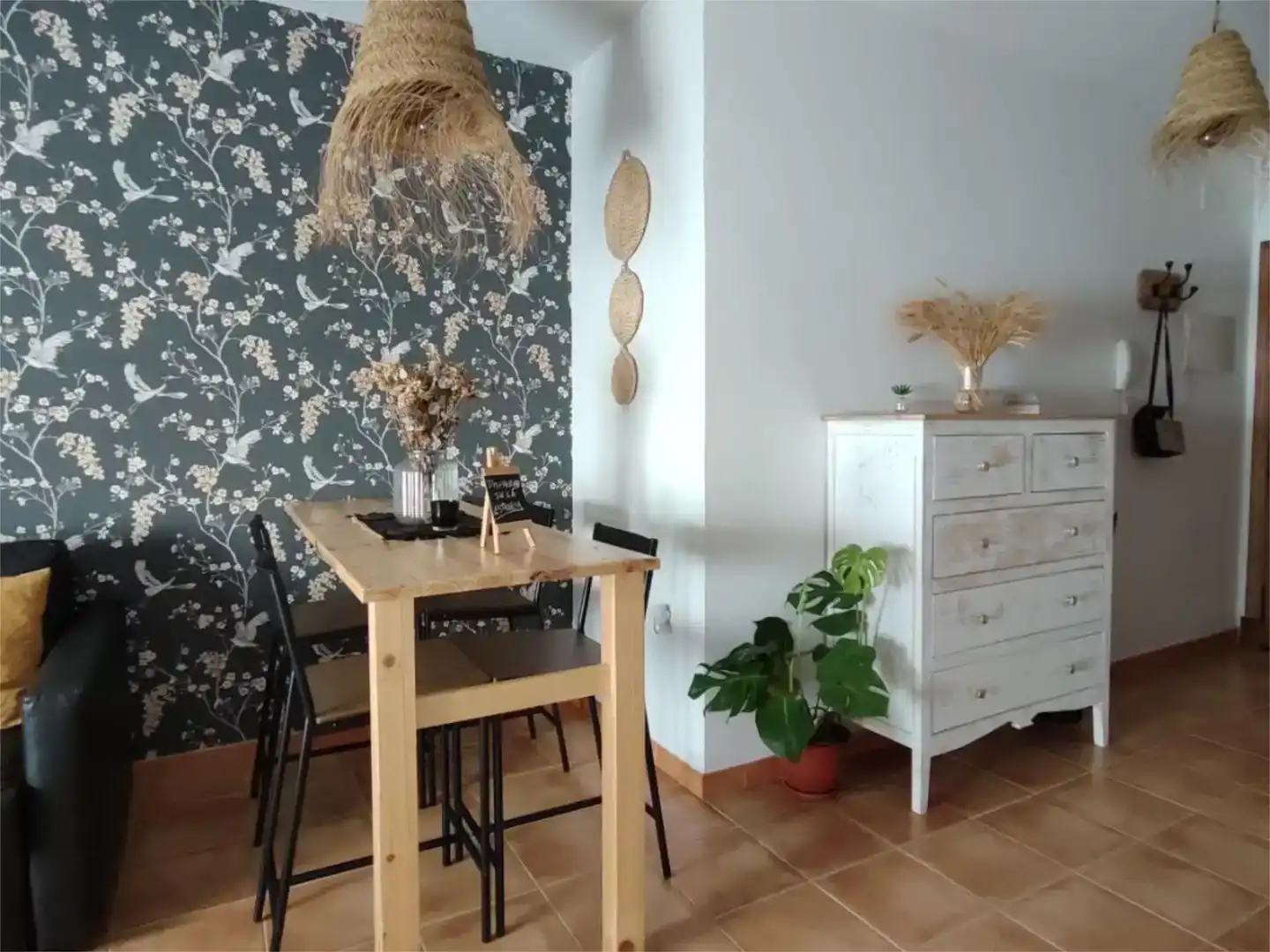 Dining room of Flat for sale in El Bosque  with Air Conditioner and Balcony