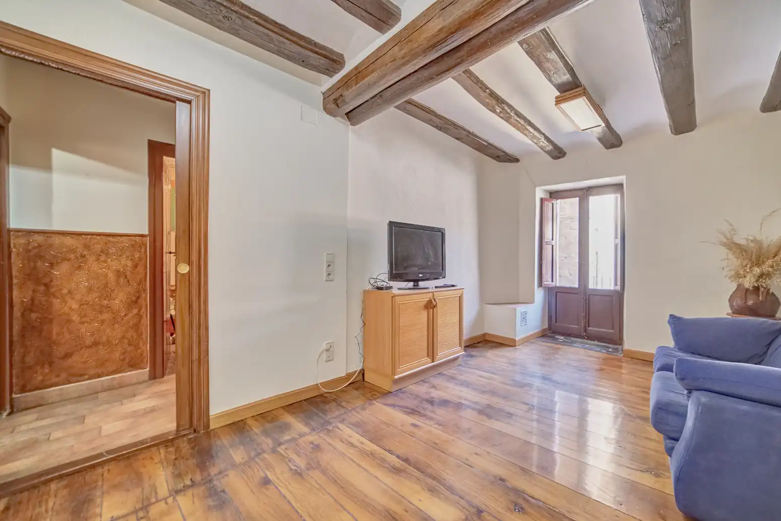 Living room of Detached homes for sale in Liédena  with Heating, Terrace and Storage room