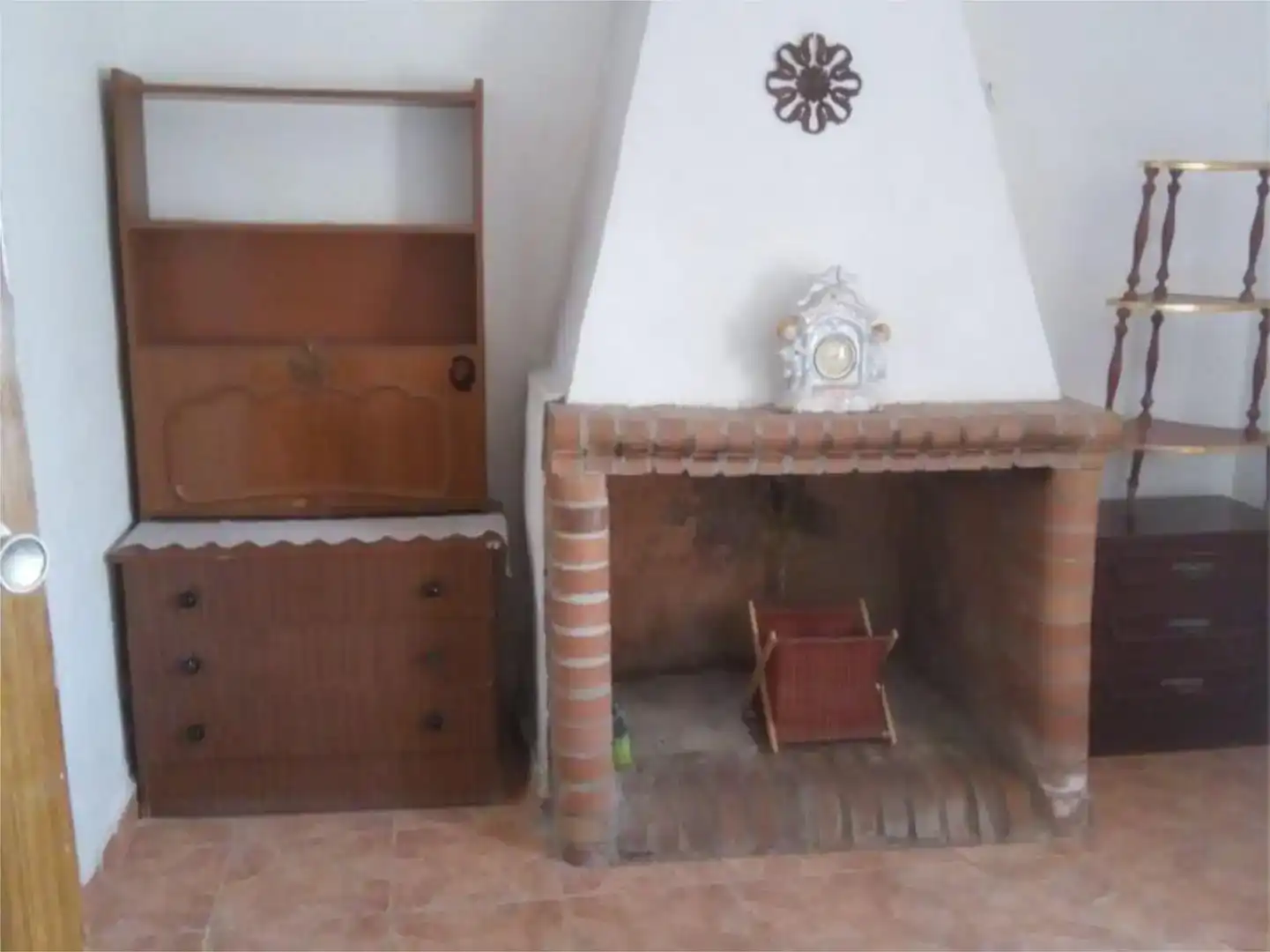 Sala d'estar de Casa adosada en venda en Casas del Monte