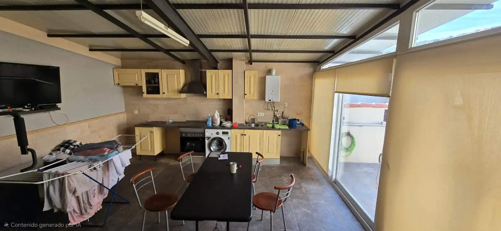 Cocina de Casa o chalet en venta en Puertollano con Aire acondicionado, Calefacción y Terraza