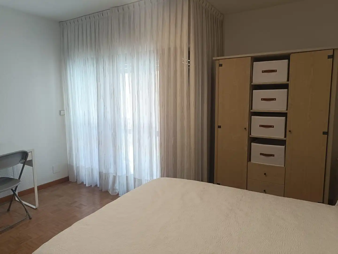 Bedroom of Flat for rent in Elche / Elx  with Parquet flooring and Furnished