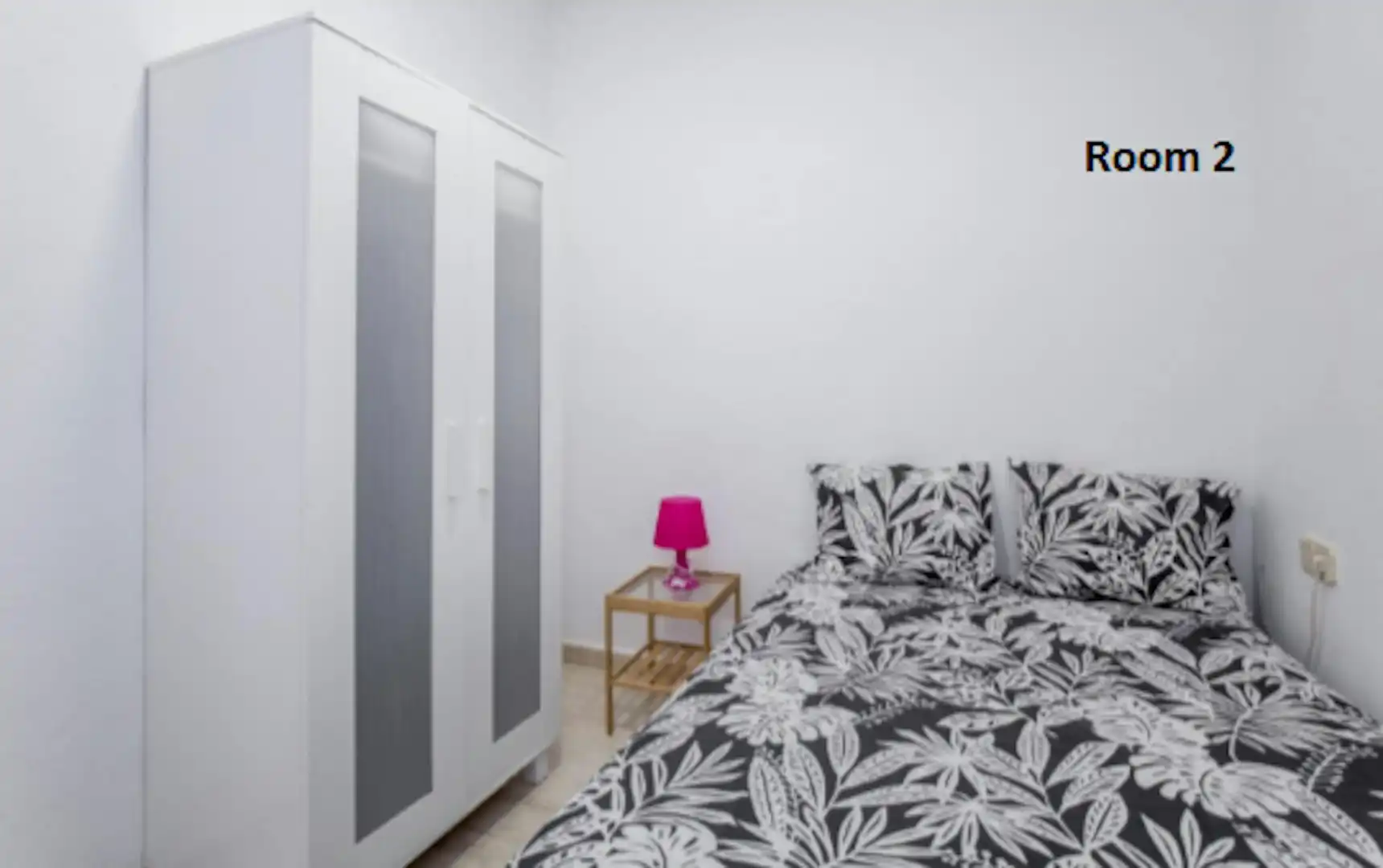 Bedroom of Flat for share in Barcelona  with Furnished, Washing machine and TV