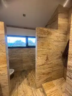 Bathroom of Houses for sale in Sariegos  with Air Conditioner, Heating and Private garden