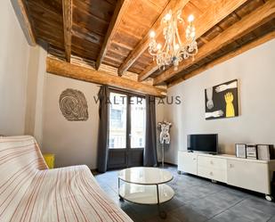 Living room of Flat to rent in  Barcelona Capital  with Air Conditioner, Heating and Furnished