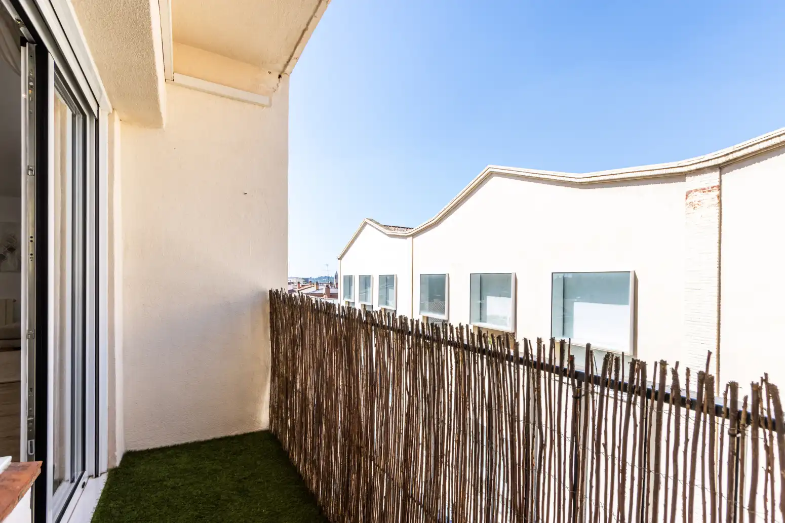 Terrasse von Wohnung zum Verkauf in Terrassa mit Klimaanlage, Heizung und Parkett
