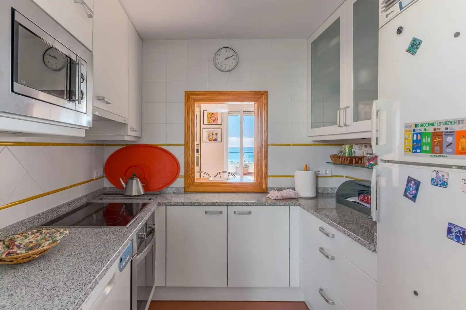 Cocina de Ático en venta en El Ejido con Aire acondicionado, Calefacción y Jardín privado