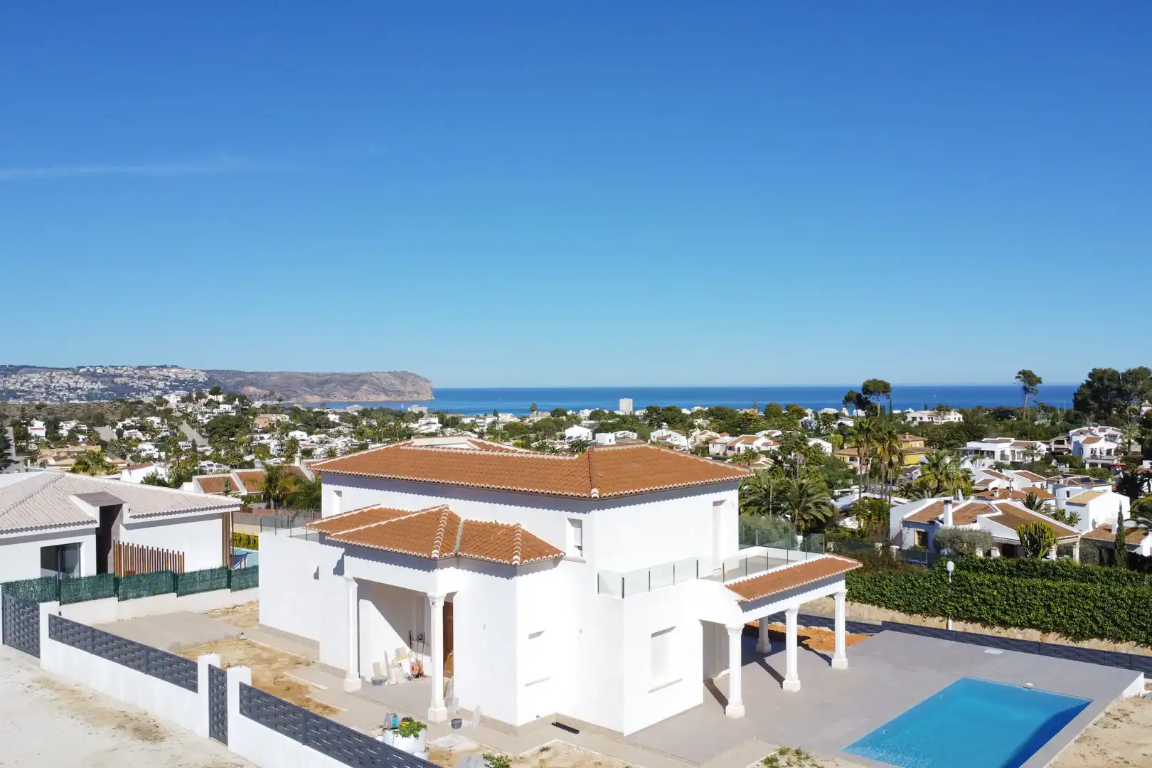 Exterior view of Houses for sale in Jávea / Xàbia  with Heating and Swimming Pool