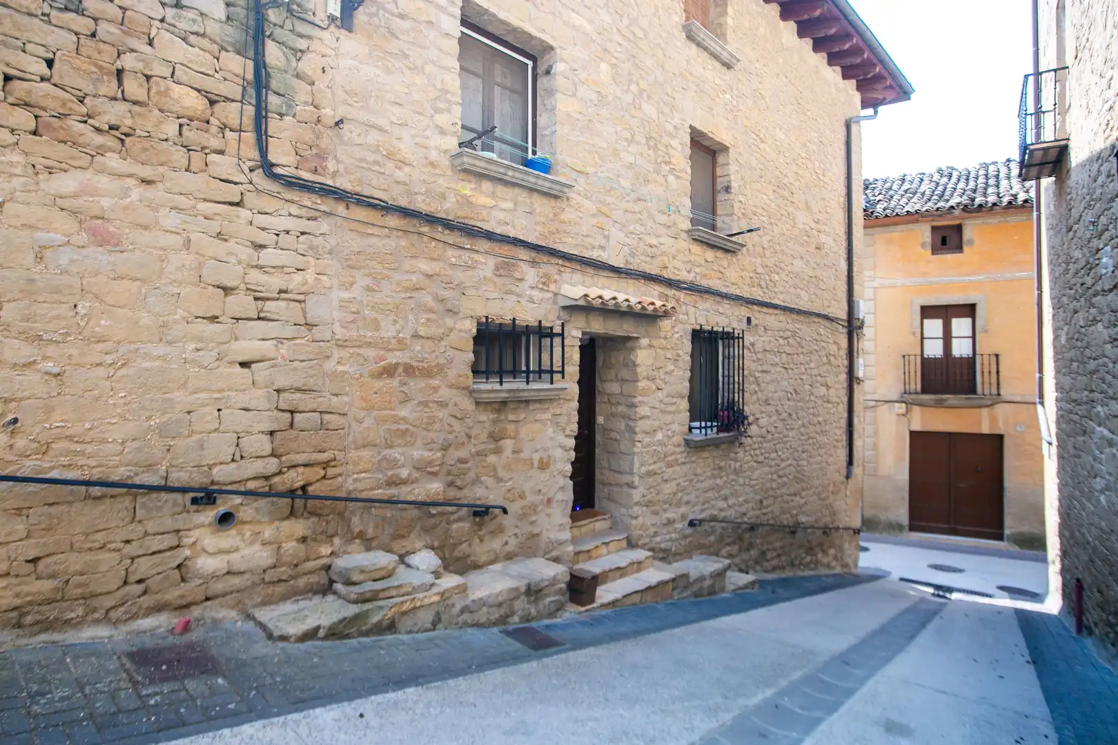 Exterior view of Houses for sale in Mendigorria  with Terrace, Furnished and Balcony