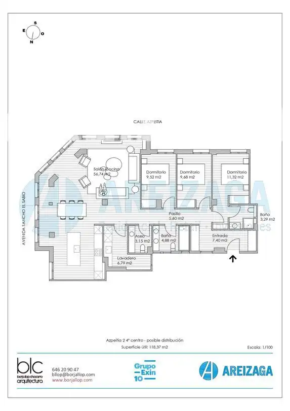 Piso con ascensor en venta en Amara - Berri, imagen 44