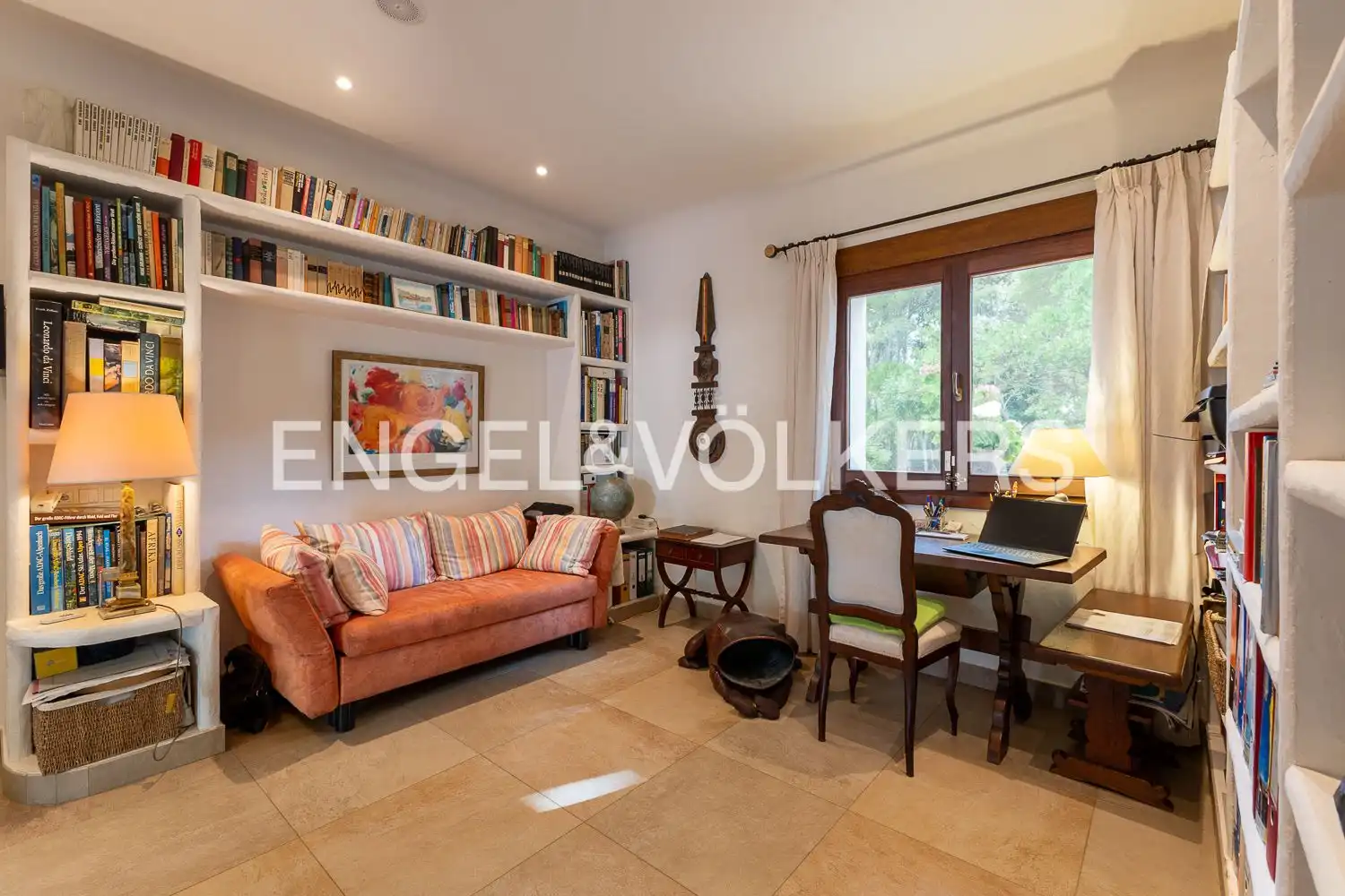 Sala de estar de Casa o chalet en venta en Jávea / Xàbia con Calefacción, Jardín privado y Terraza