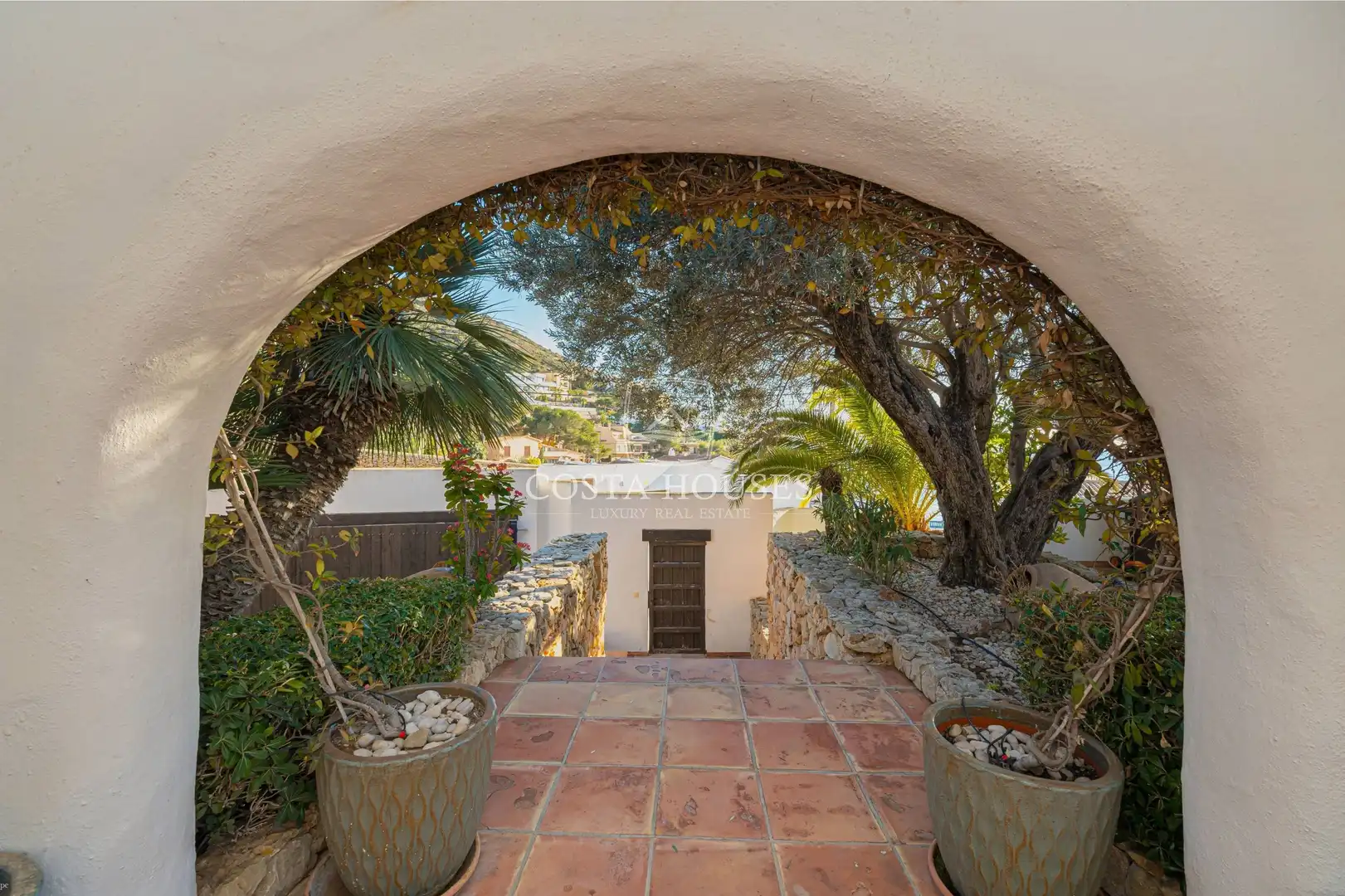 Jardí de Casa o xalet en venda en Moraira amb Aire condicionat, Calefacció i Jardí privat