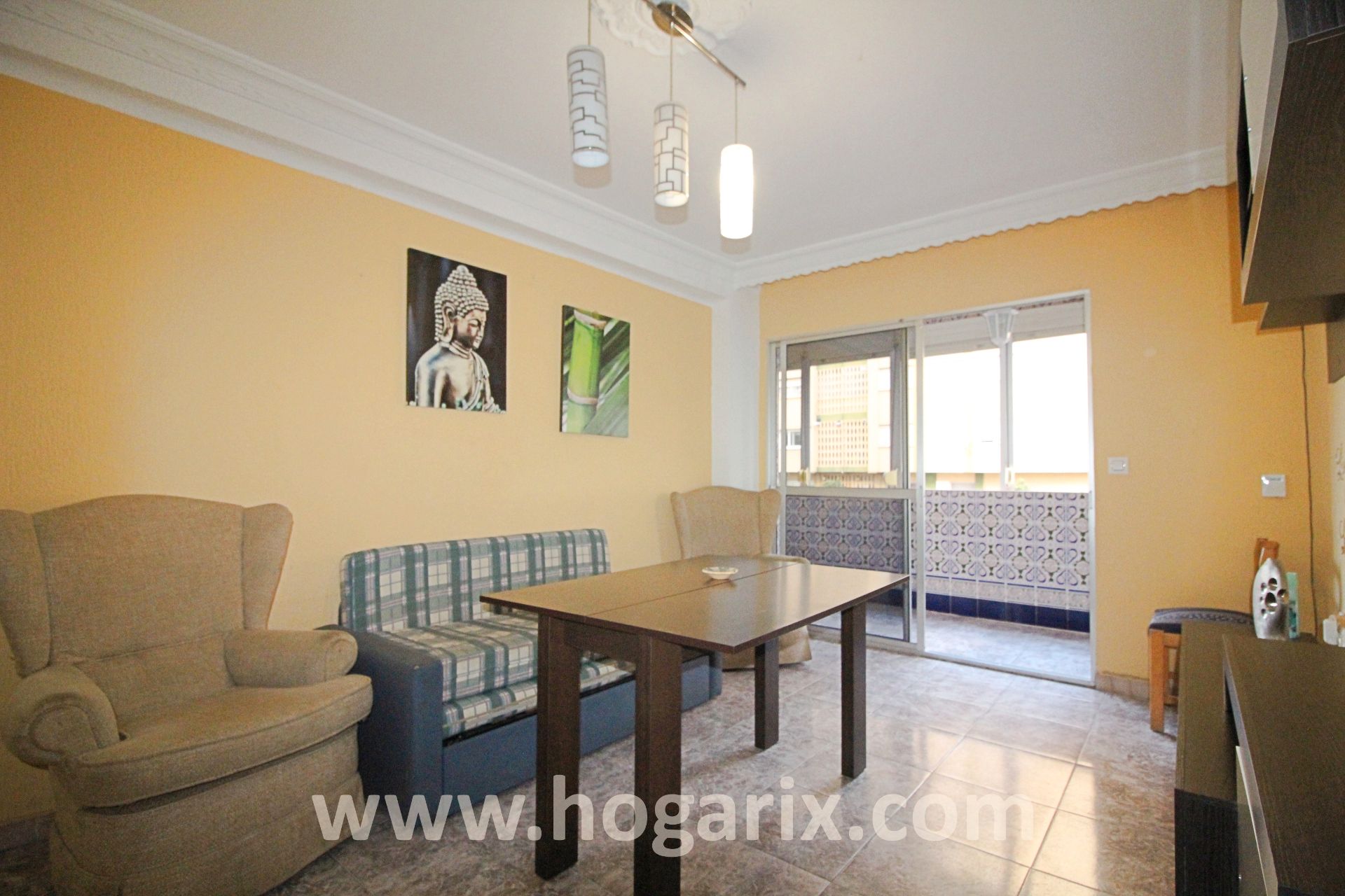 Sala de estar de Piso en venta en  Huelva Capital con Balcón