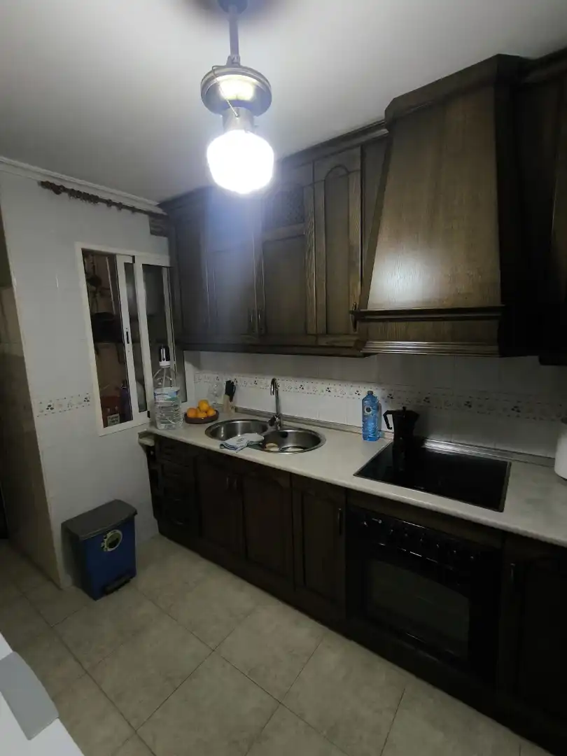 Kitchen of Flat for sale in Mengíbar  with Air Conditioner, Furnished and Balcony