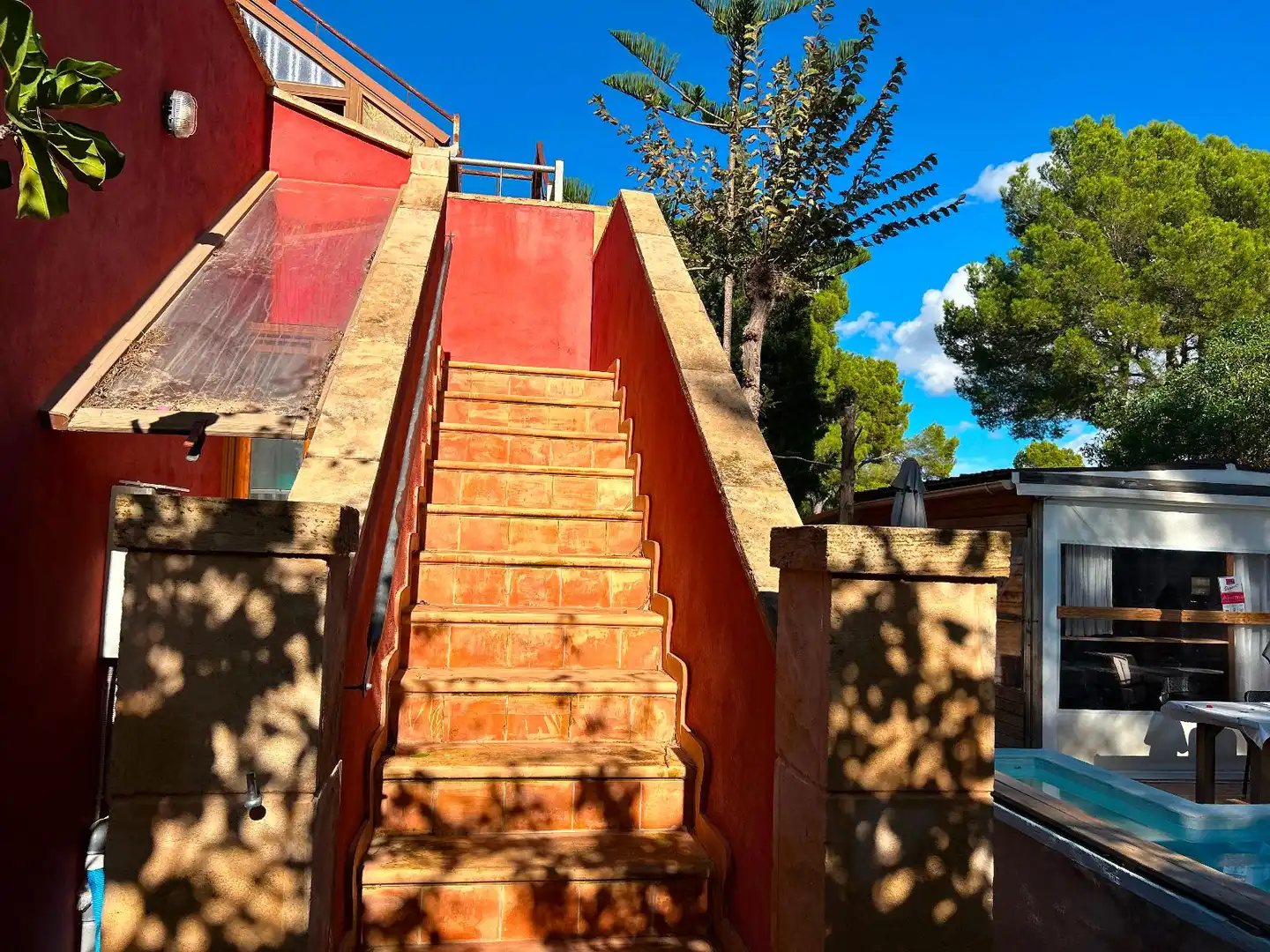 Außenansicht von Geschaftsraum zum Verkauf in Calvià mit Klimaanlage, Terrasse und Möbliert