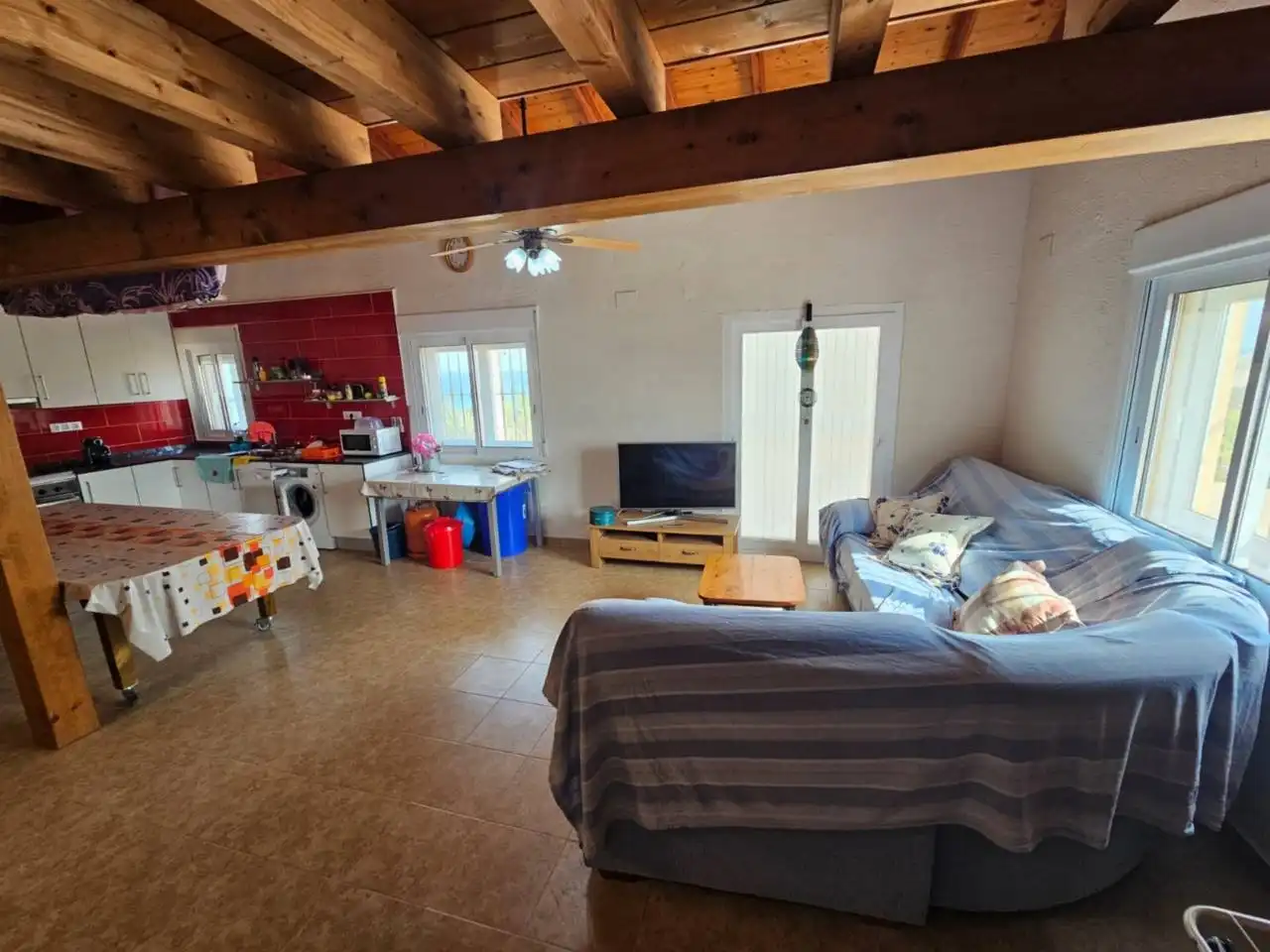 Living room of Houses for sale in Alicante / Alacant  with Heating, Private garden and Terrace