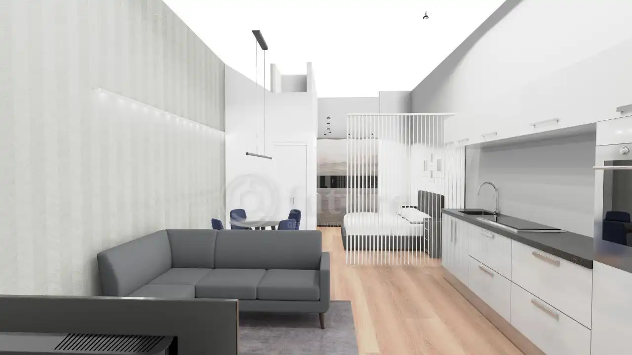 Sala d'estar de Estudi en venda en Salamanca amb Aire condicionat, Calefacció i Moblat