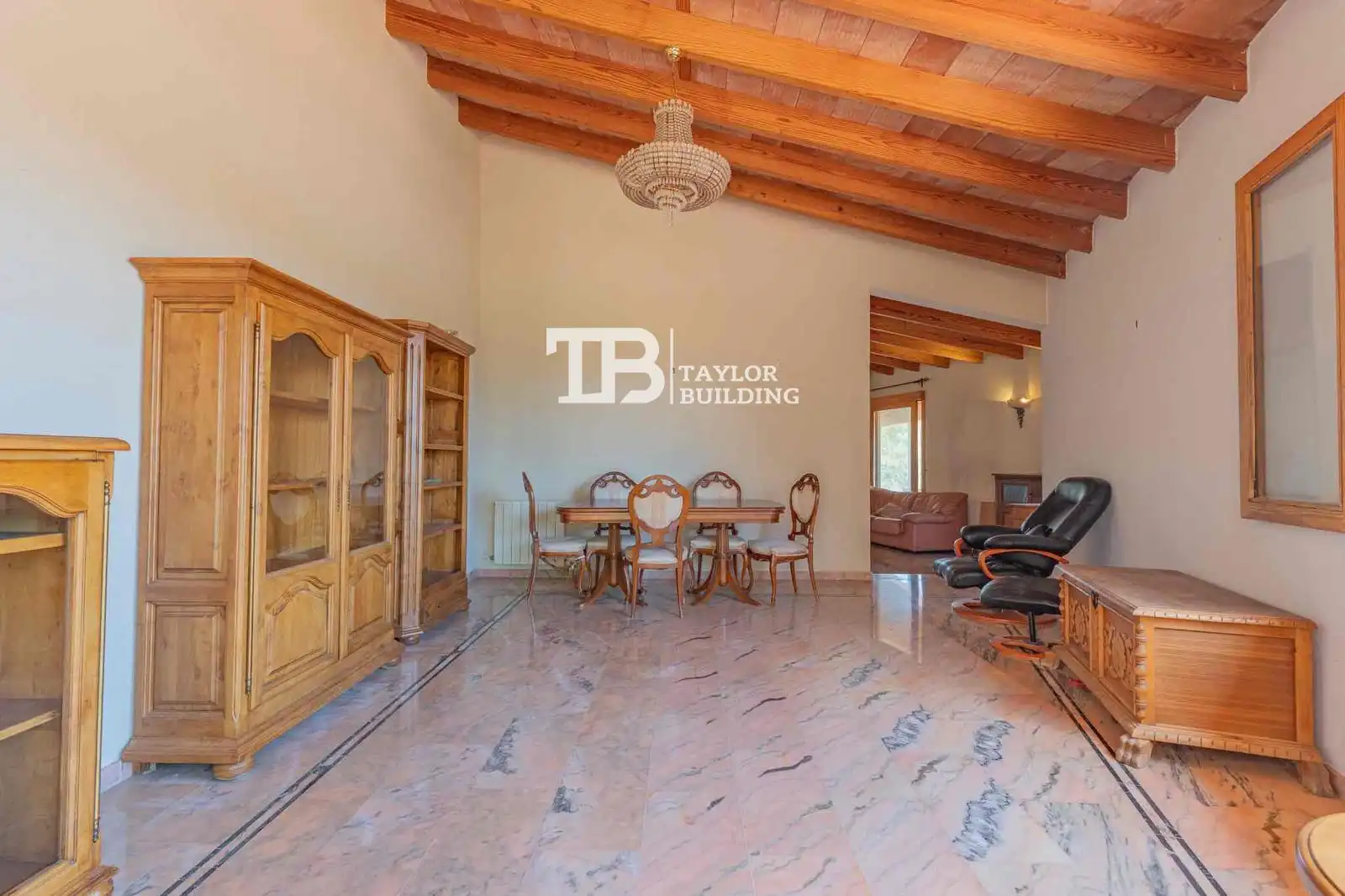 Sala d'estar de Casa o xalet en venda en Marratxí amb Terrassa, Traster i Piscina